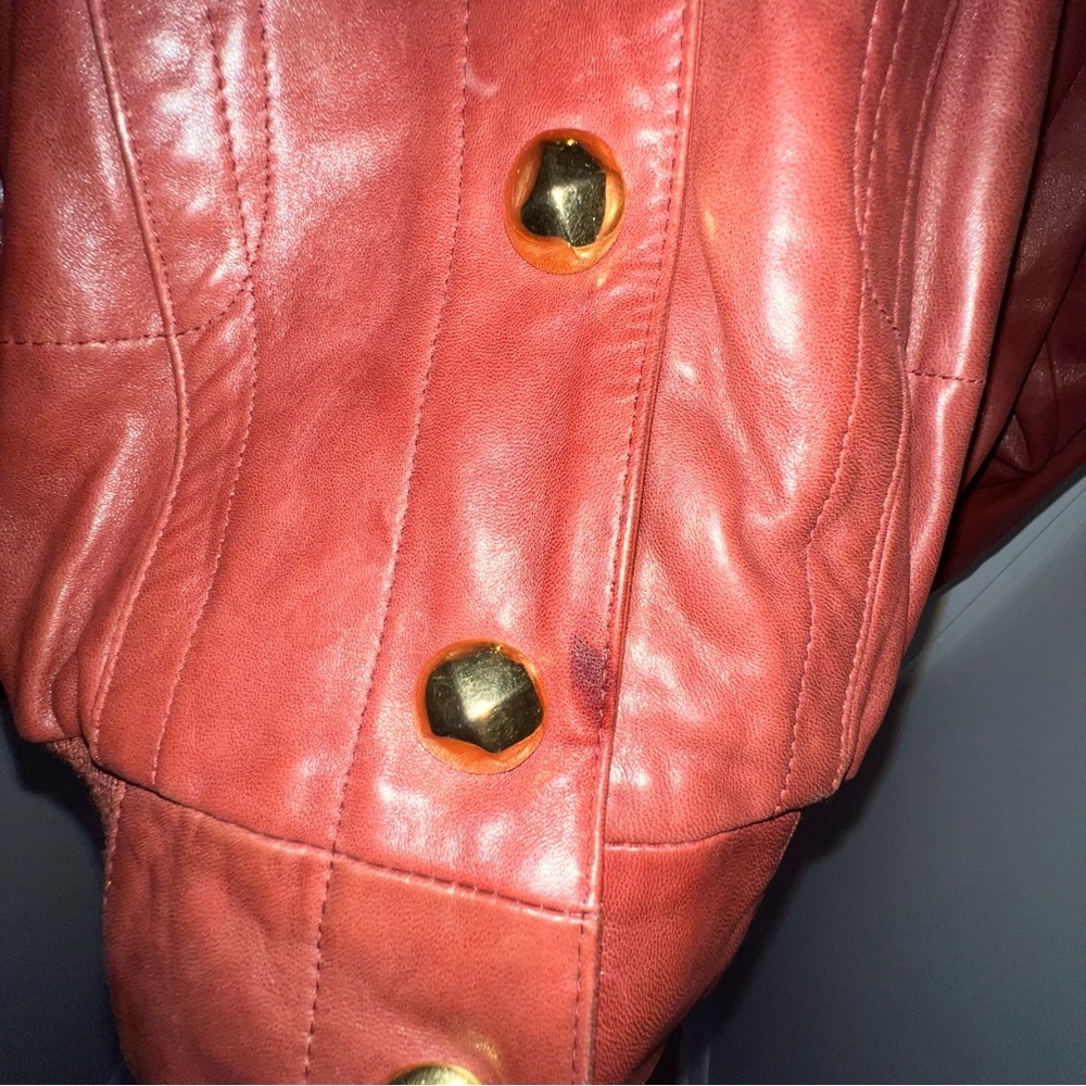 ESCADA - Leather jacket - Picture 4 of 8